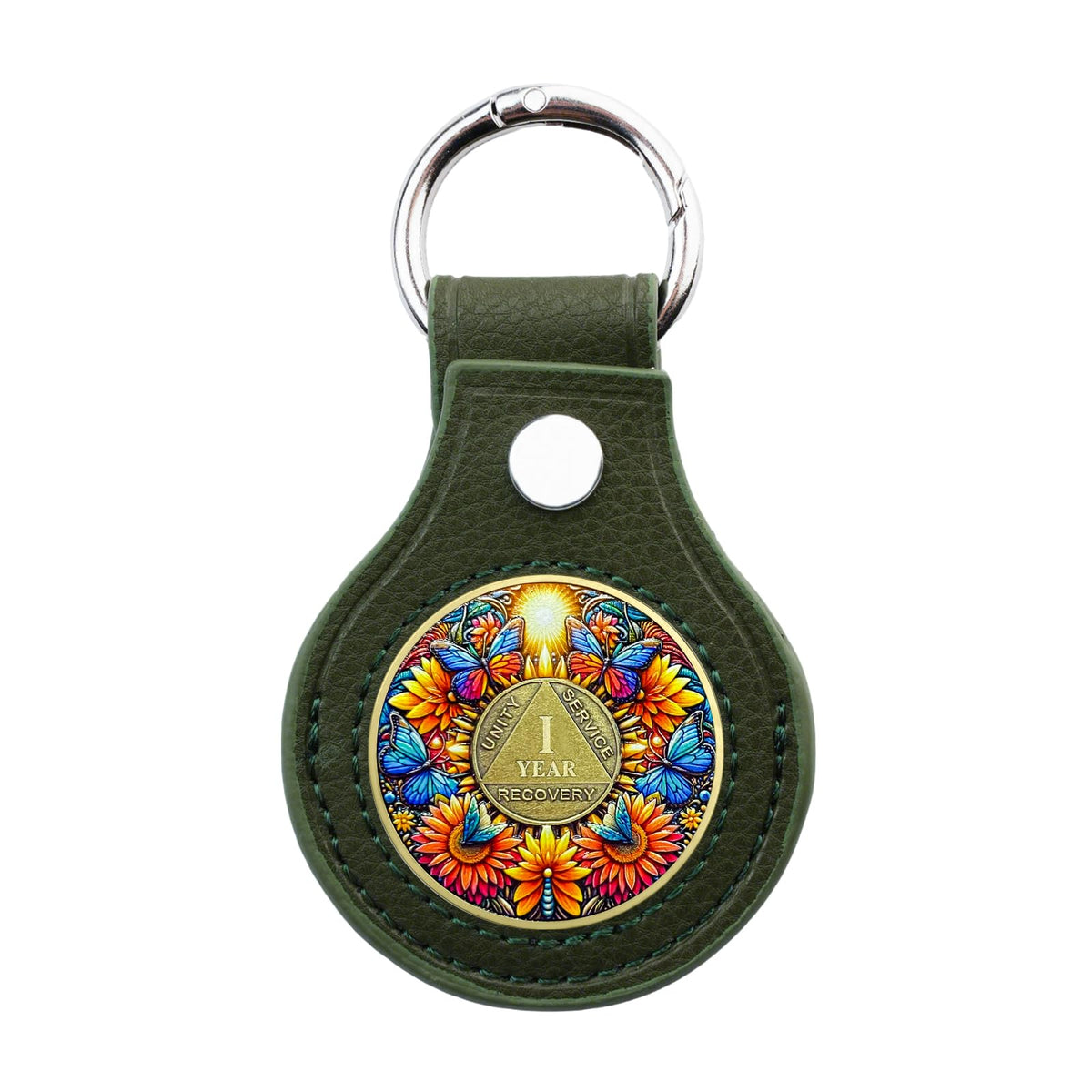 Premium Leather Coin Holder Coin With Meaning
