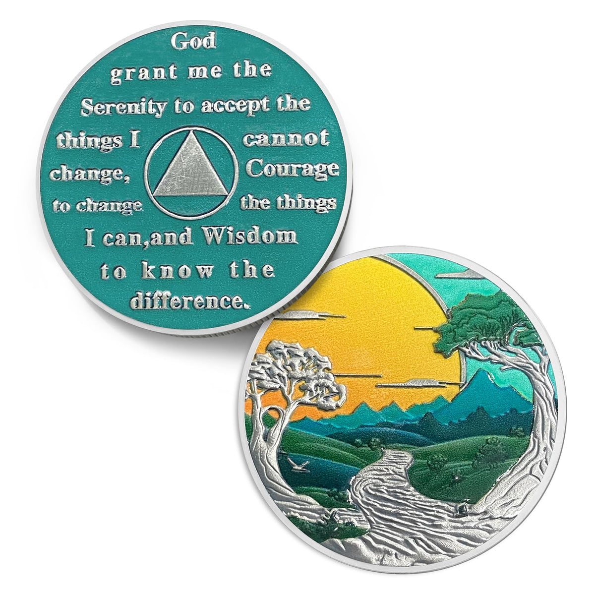 Meditation Sobriety Coin Coin With Meaning
