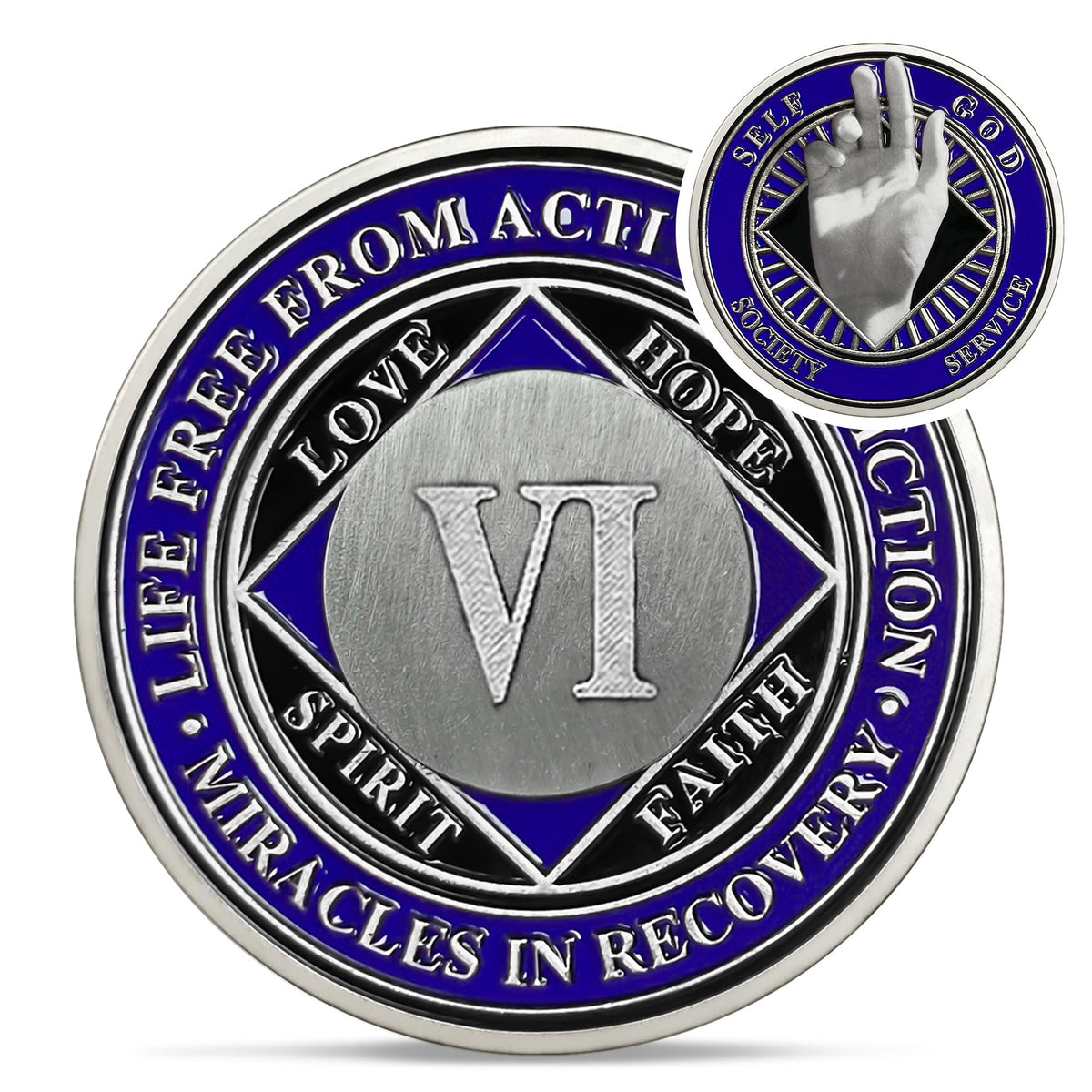 NA Hand Medallion Coin With Meaning