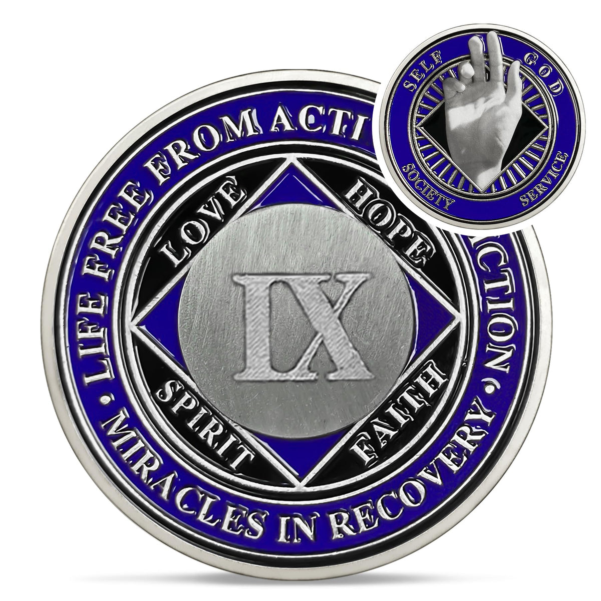 NA Hand Medallion Coin With Meaning