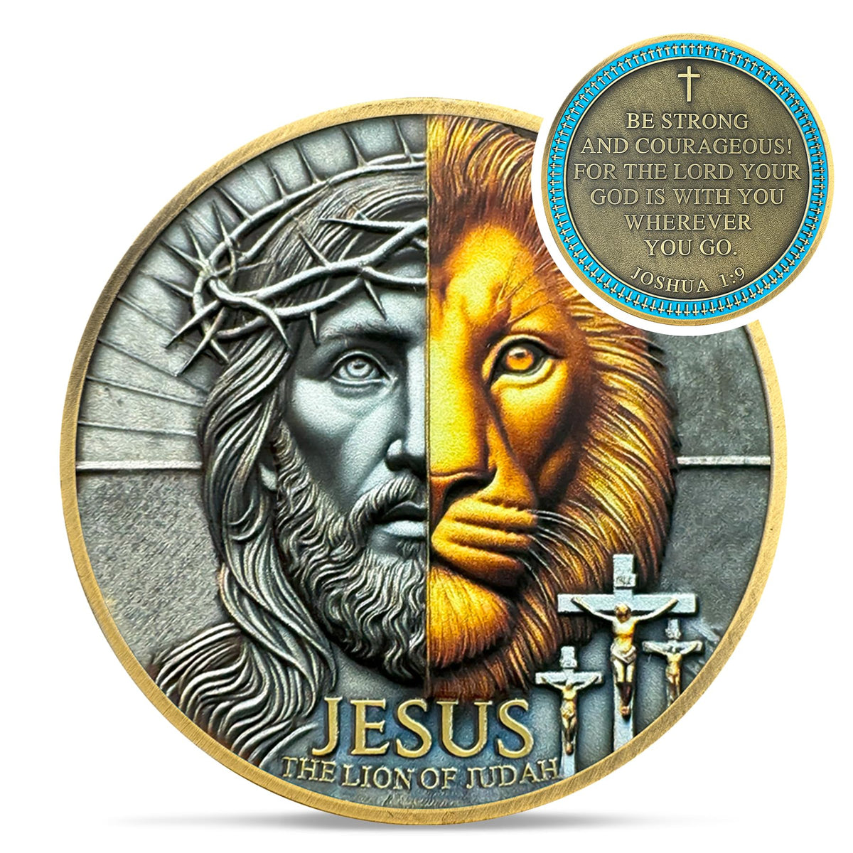 Multi Lion of Judah Coin Coin With Meaning