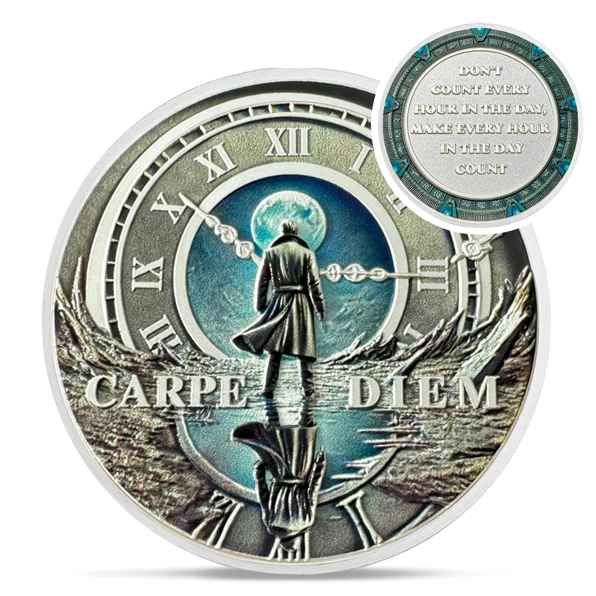 Memento Mori and Stoic Coin Coin With Meaning