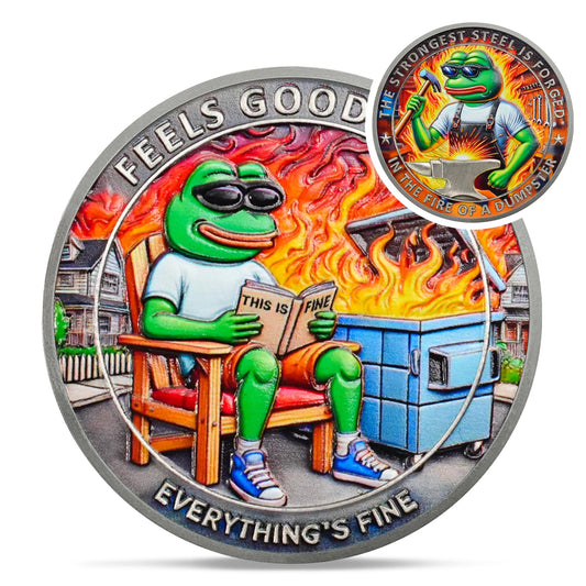 PP Frog Coin Coin With Meaning