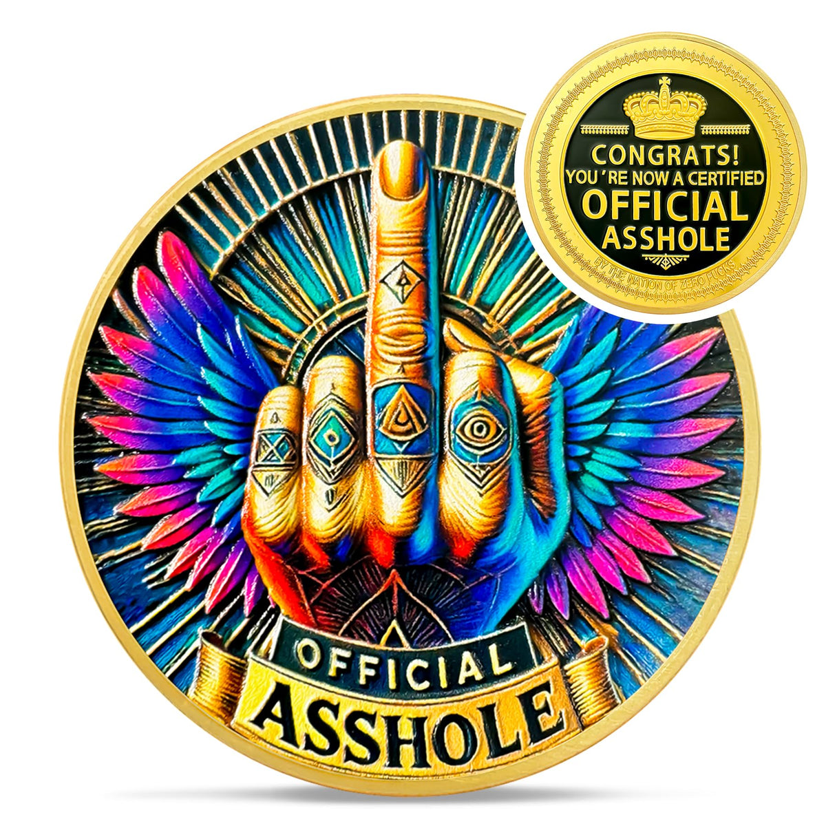 Official Asshole Coin Coin With Meaning