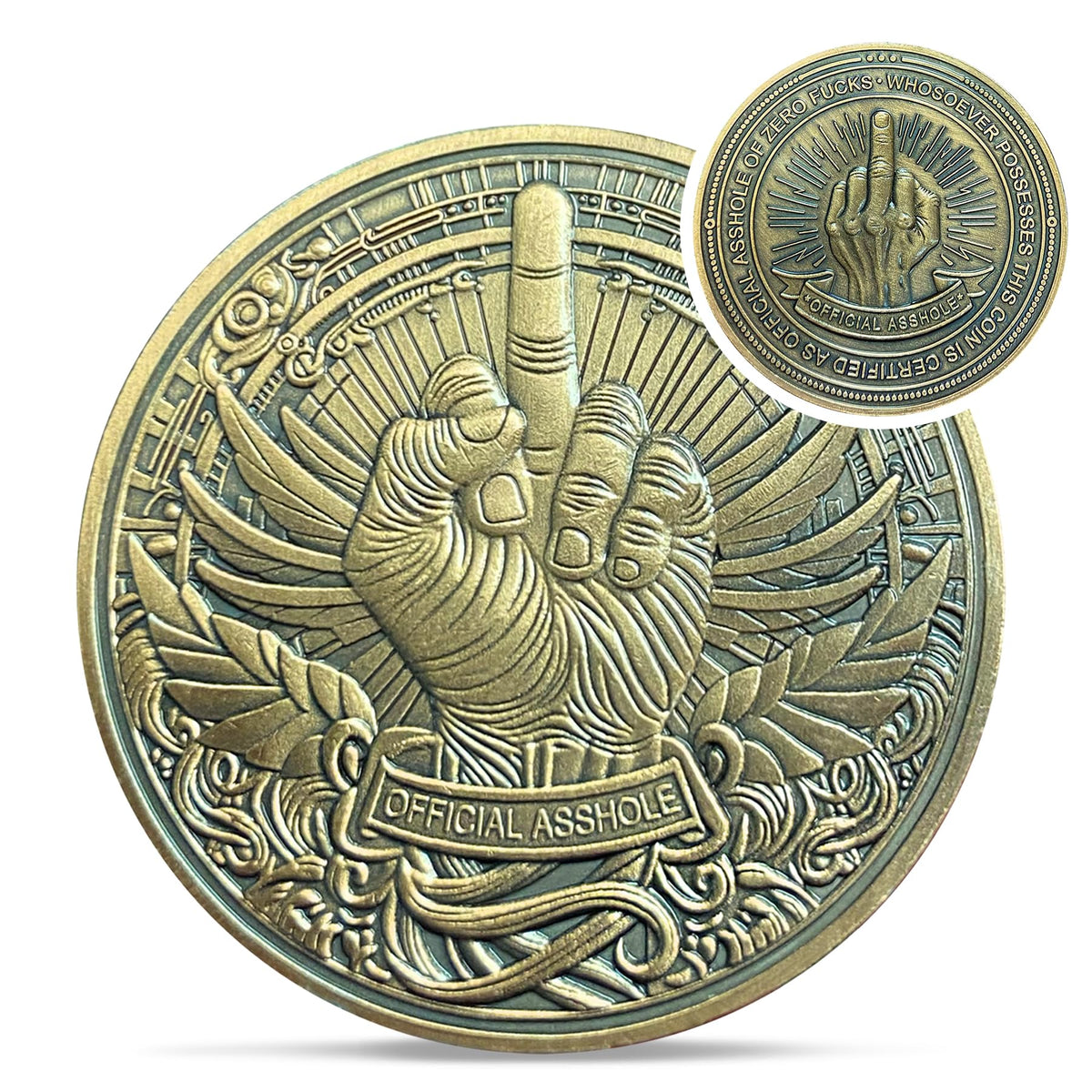 Official Asshole Coin Coin With Meaning