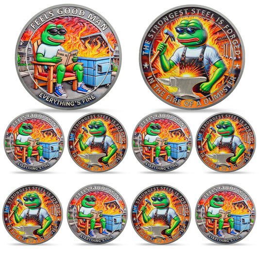 PP Frog Coin Coin With Meaning