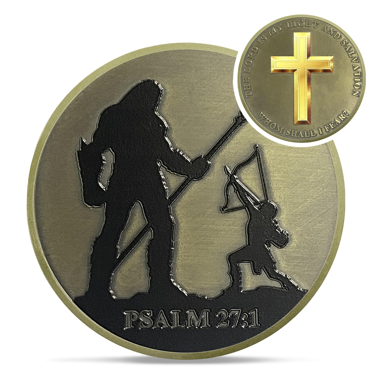 David Christian Challenge Coin coin with meaning
