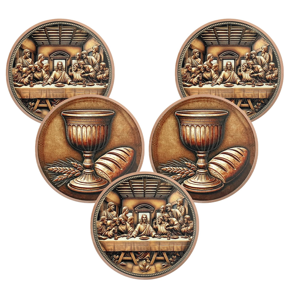 Religious Last Supper Coin Coin With Meaning