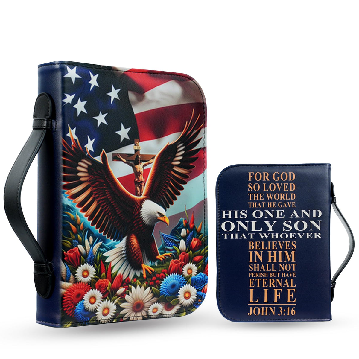 Personalized Knight Bible Cover for Women Men Coin With Meaning