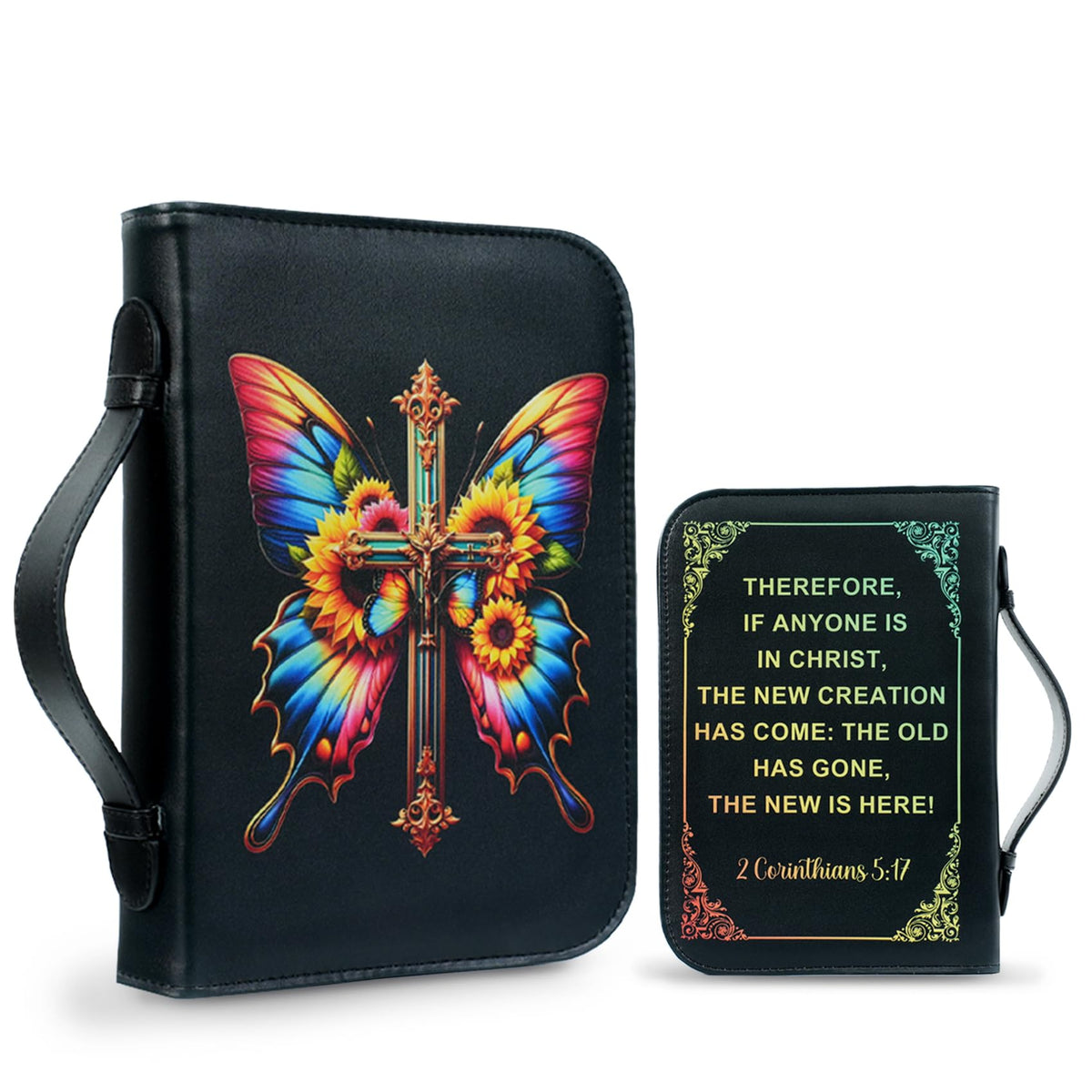 Personalized Knight Bible Cover for Women Men Coin With Meaning