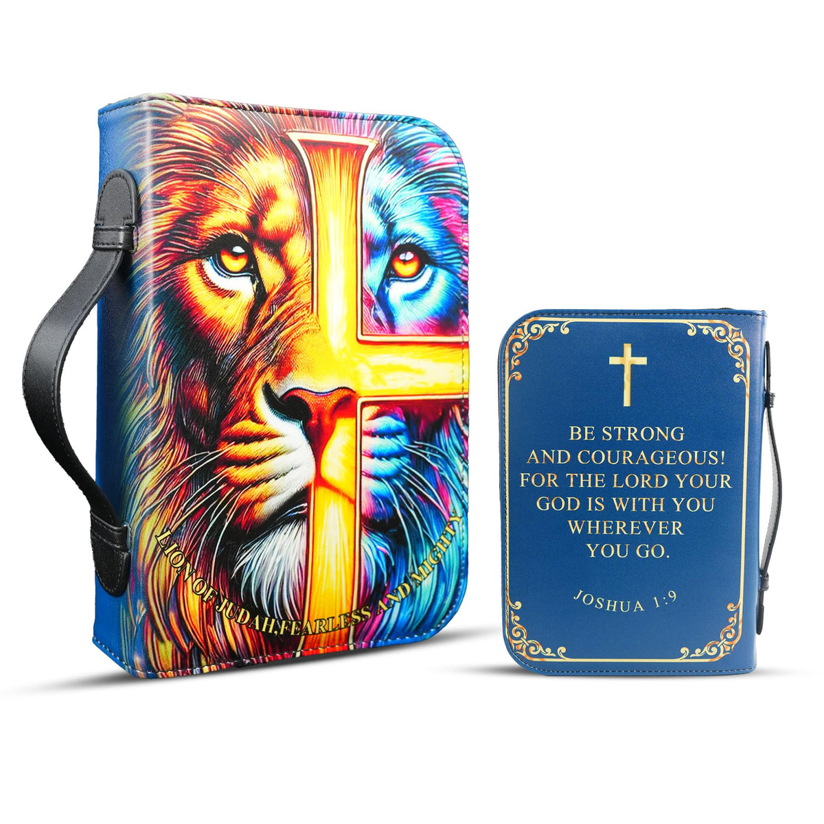 Personalized Knight Bible Cover for Women Men Coin With Meaning