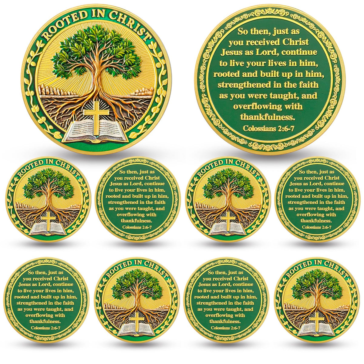 Tree of Faith Coin Coin With Meaning