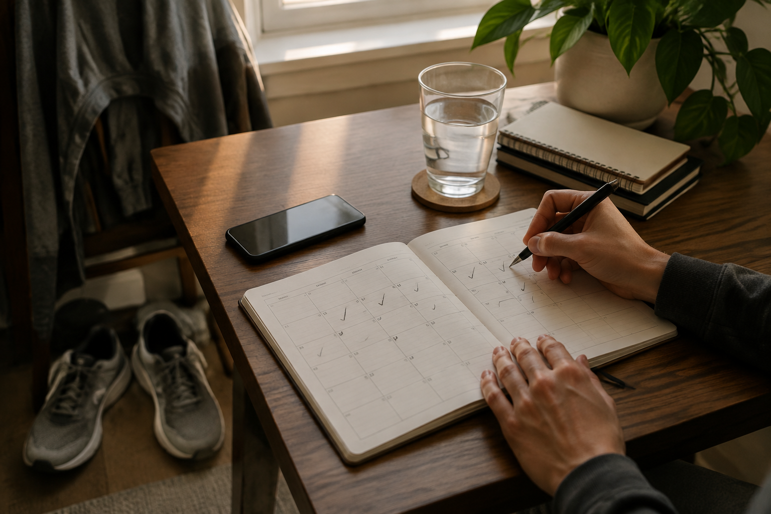 An anonymous person reflecting on daily choices across a 90-day recovery milestone