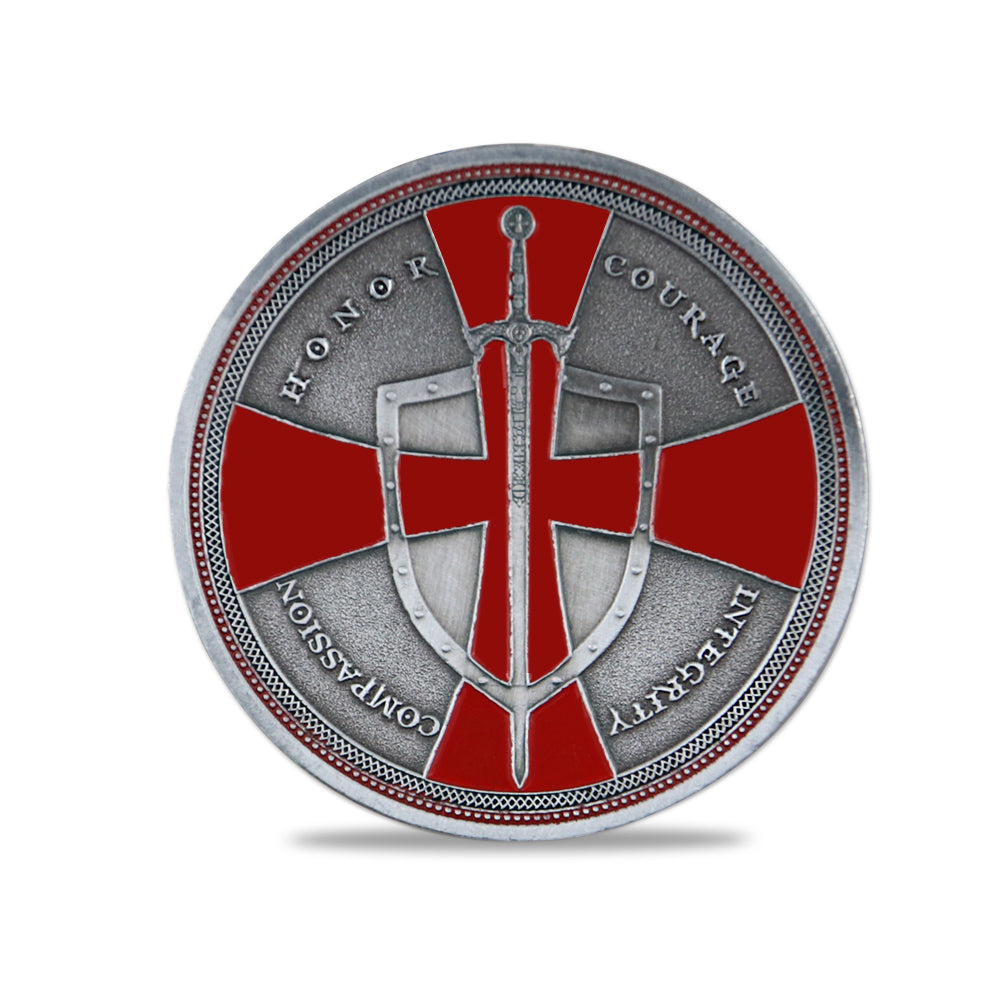 4 Pac Sets Knight Templar Challenge Coins Gift mysite
