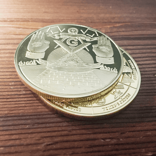 Masonic Freemason Lodge Challenge Coin mysite