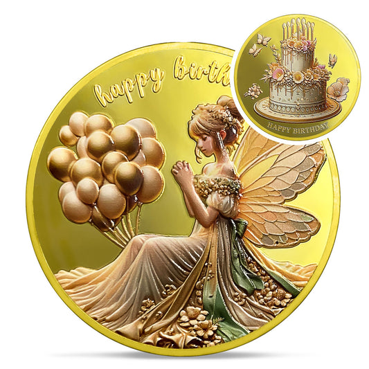 Fairy Happy Birthday Coin Coin With Meaning