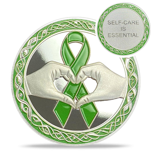 Mental health awareness coin support encouragement token