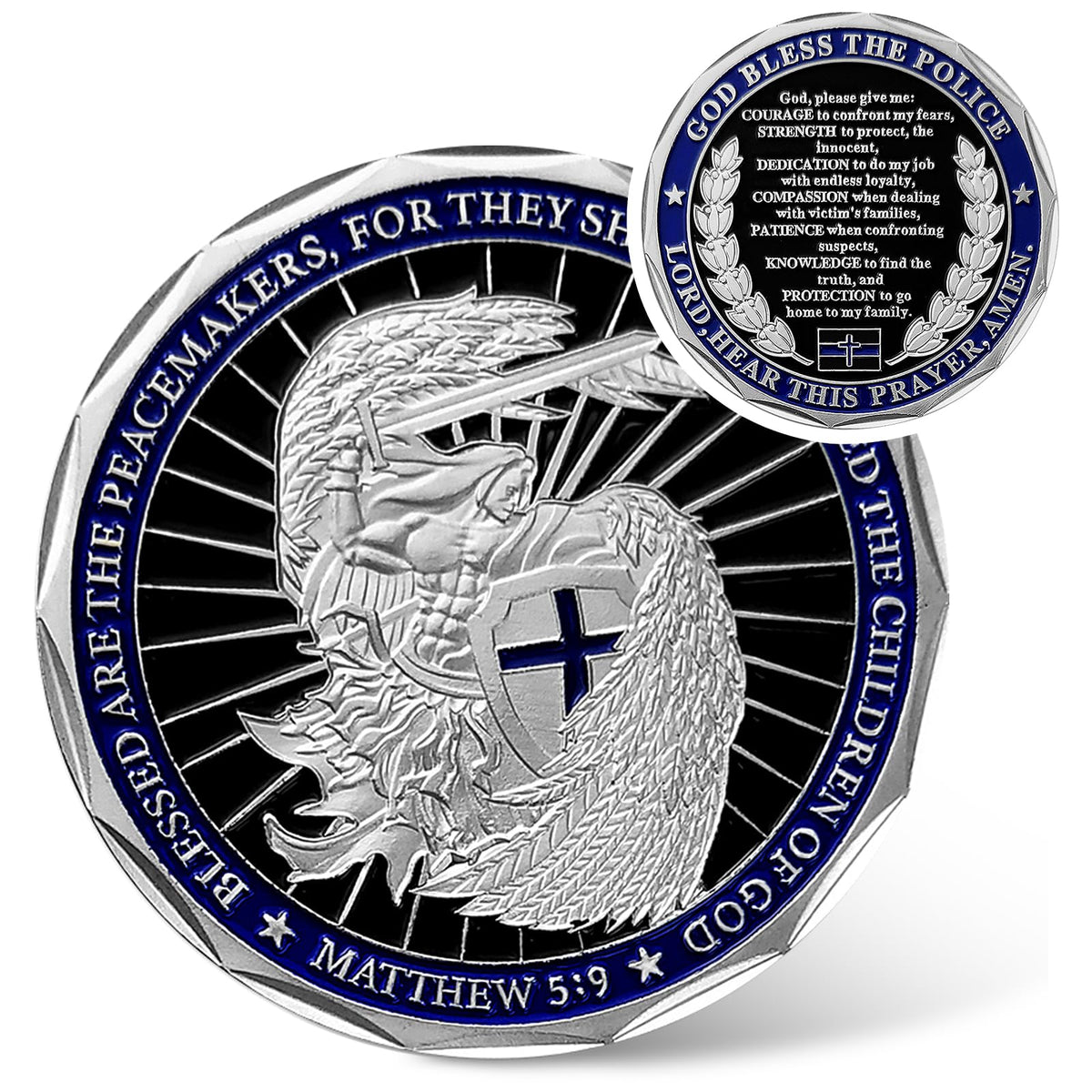 St. Police Challenge Coin Coin With Meaning