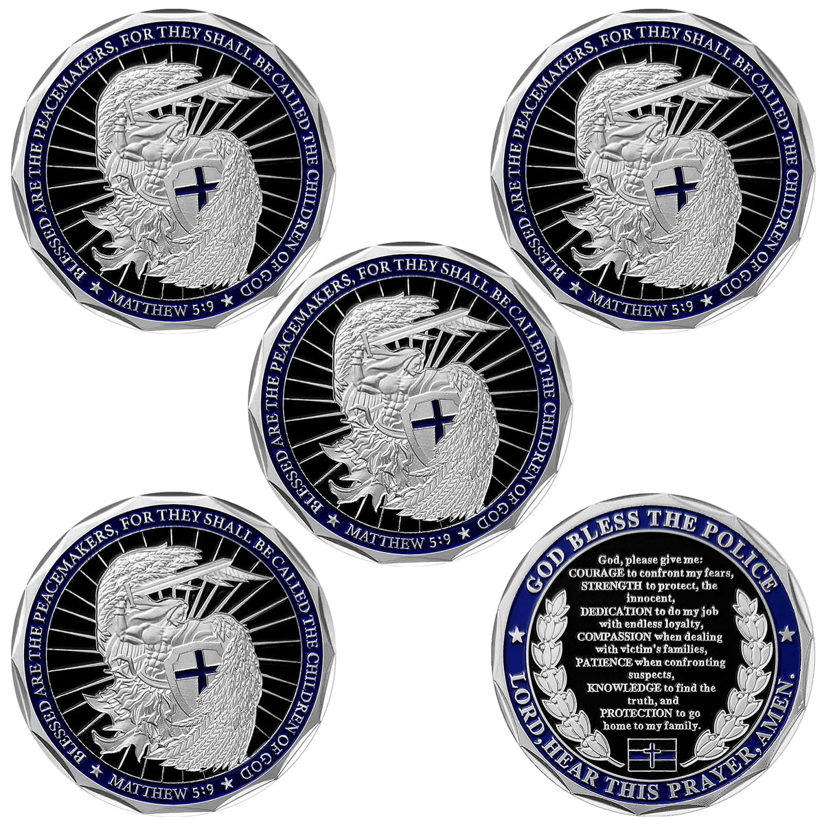 St. Police Challenge Coin Coin With Meaning