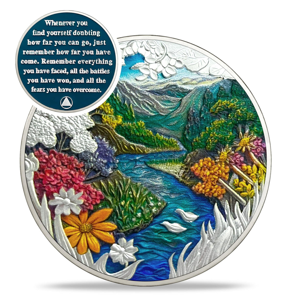 YN4J Tong Yong Sobriety Coin Coin With Meaning