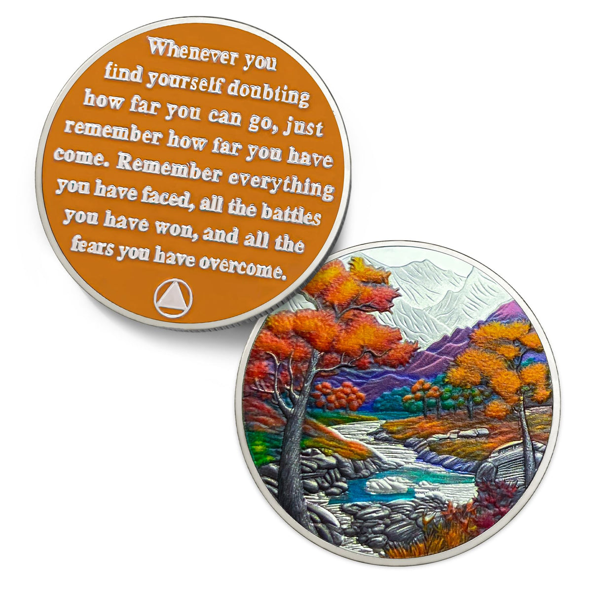 YN4J Tong Yong Sobriety Coin Coin With Meaning