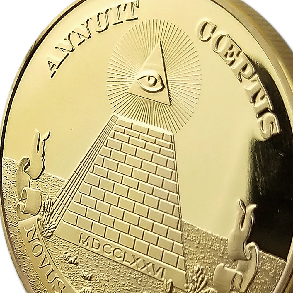 The Great Seal of the United States Challenge Coin decowoodo