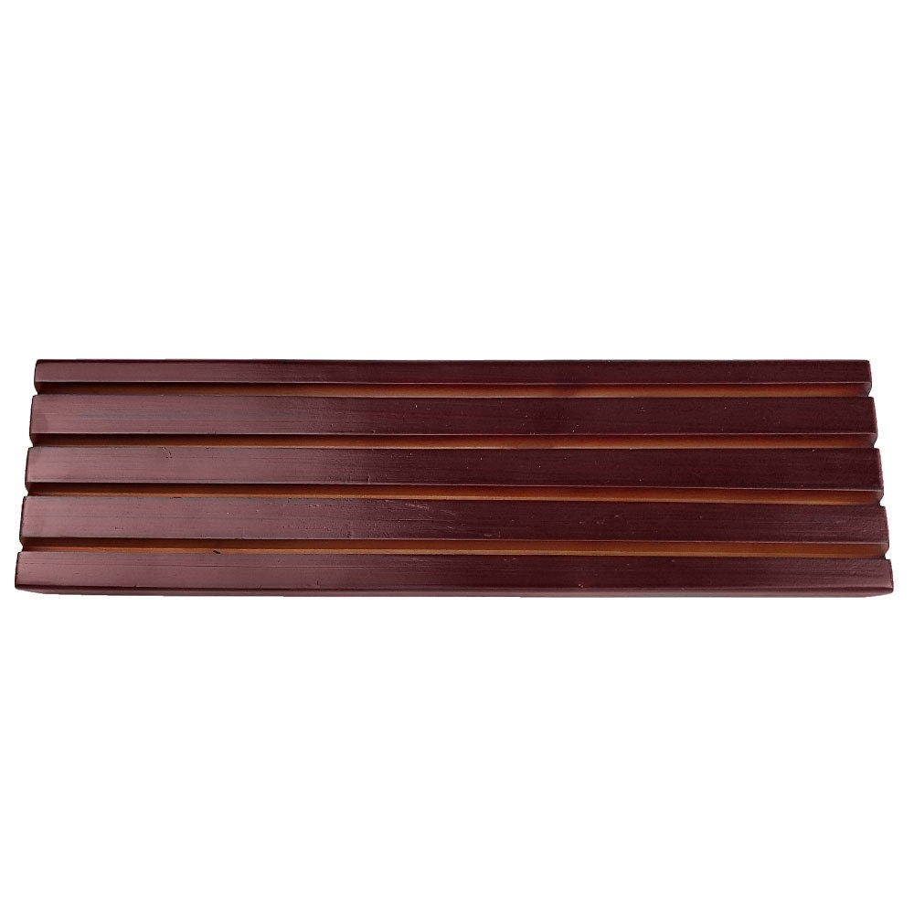 11" Challenge Coin Display Rack Pinewood Cherry Finish Chips Holder/gift for Him for father decowoodo
