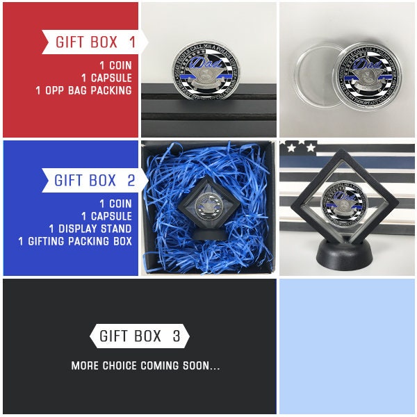 Police Sheriff Challenge Coin Angel  QUISUI DEUS Featured LEO Medallion police officer Gift for him for father for husband DecoWoodo