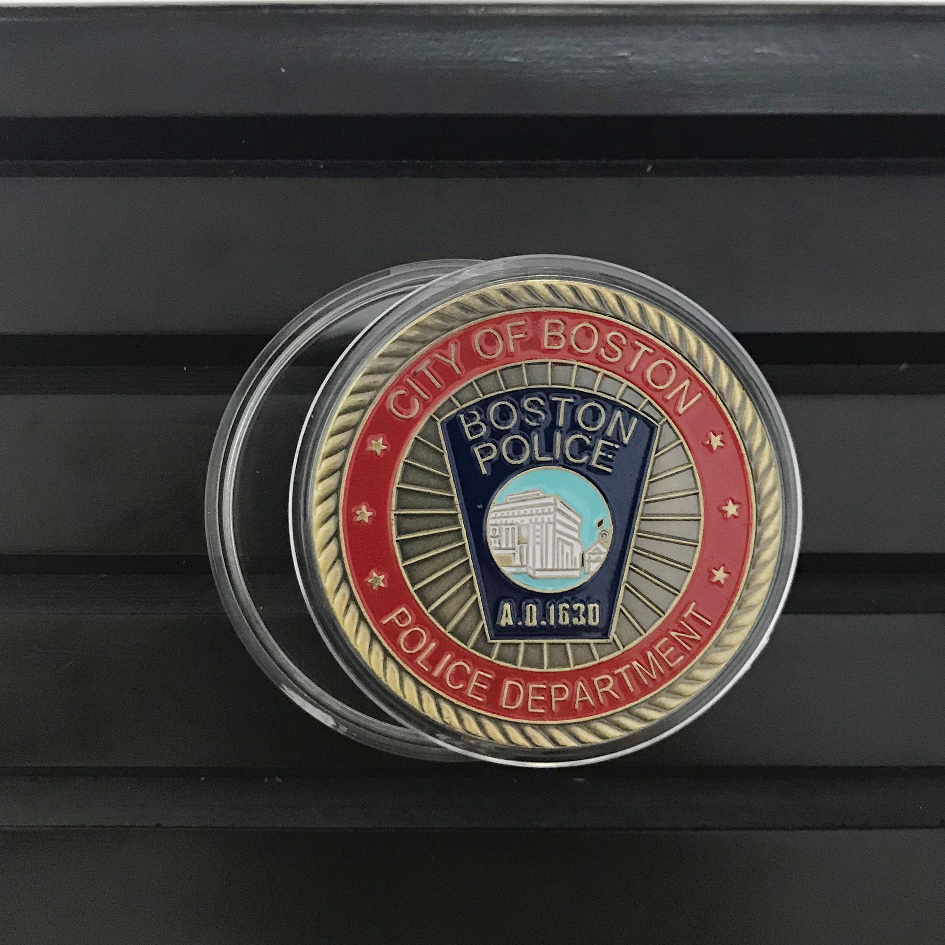 Boston Police department gift St. Michael prayer Law Enforcement police Officers Prayer retirement Gift for Him/ Her DecoWoodo